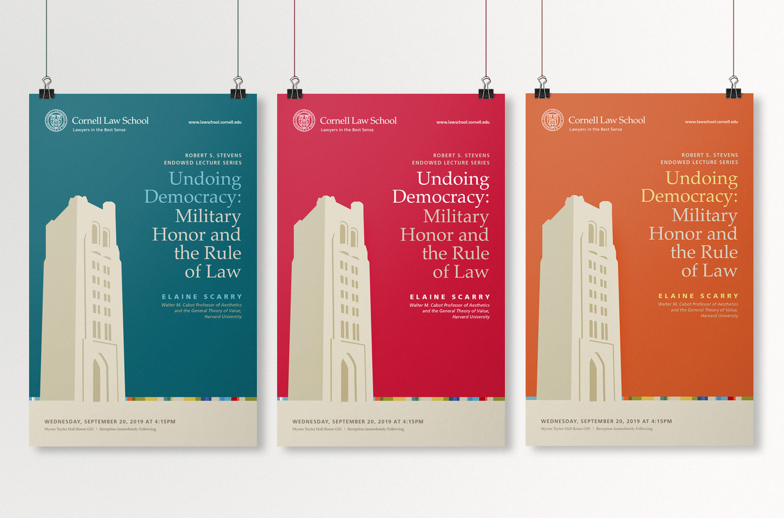 Cornell Law School Poster Templates