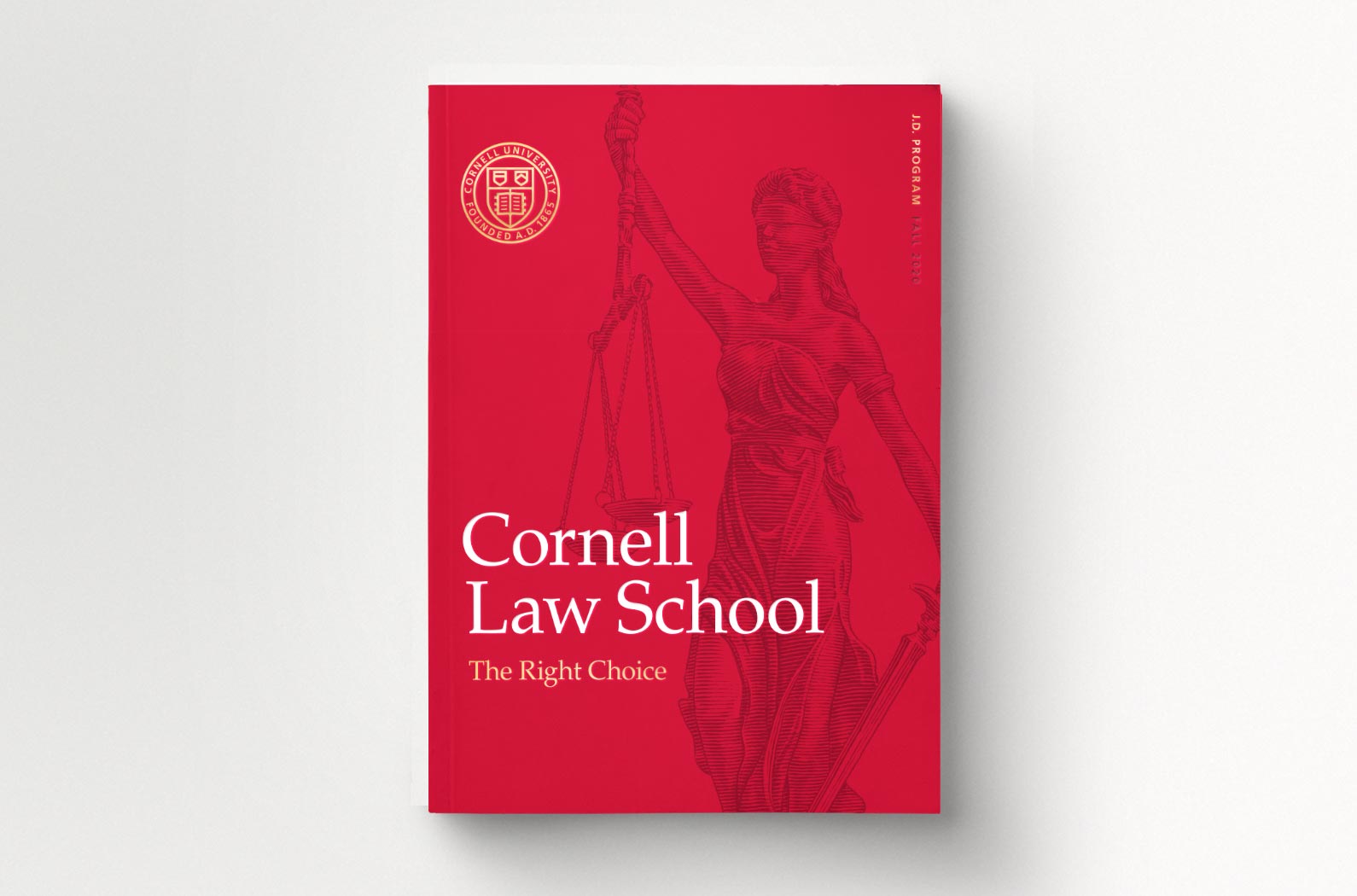 Cornell Law School J.D. Viewbook Cover