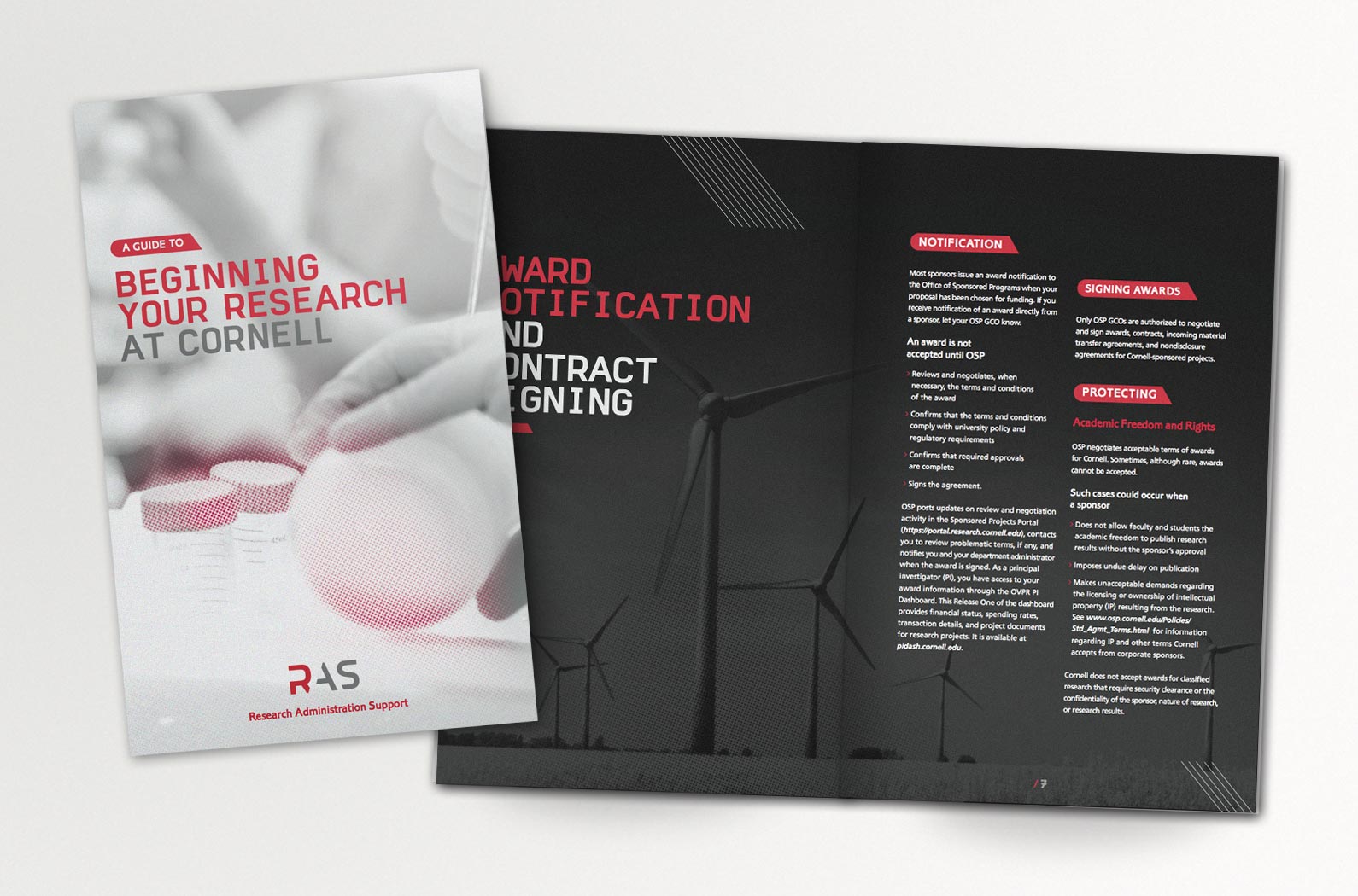Cornell Research Administration Support (RAS) Faculty Guide Cover