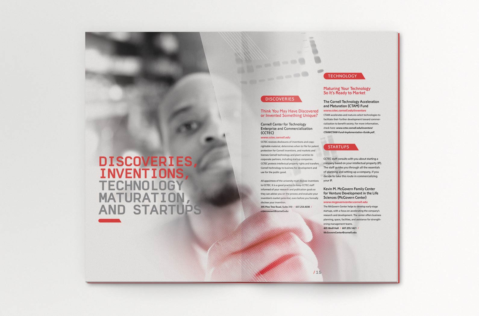 Cornell Research Administration Support (RAS) Faculty Guide Interior Spread