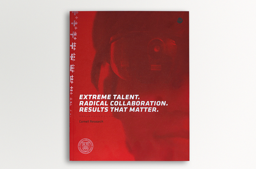 Cornell Research Annual Report Publication Cover