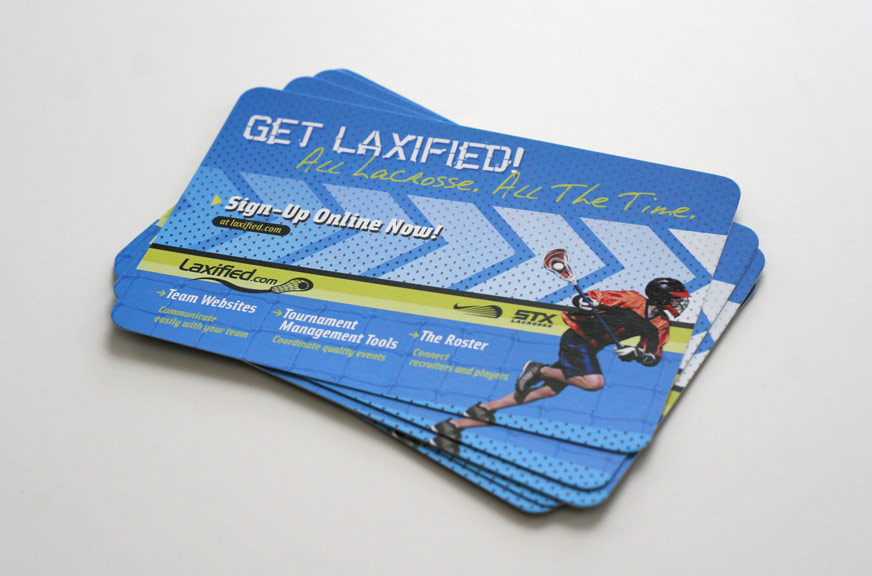Laxified Promotional Lacrosse Postcards