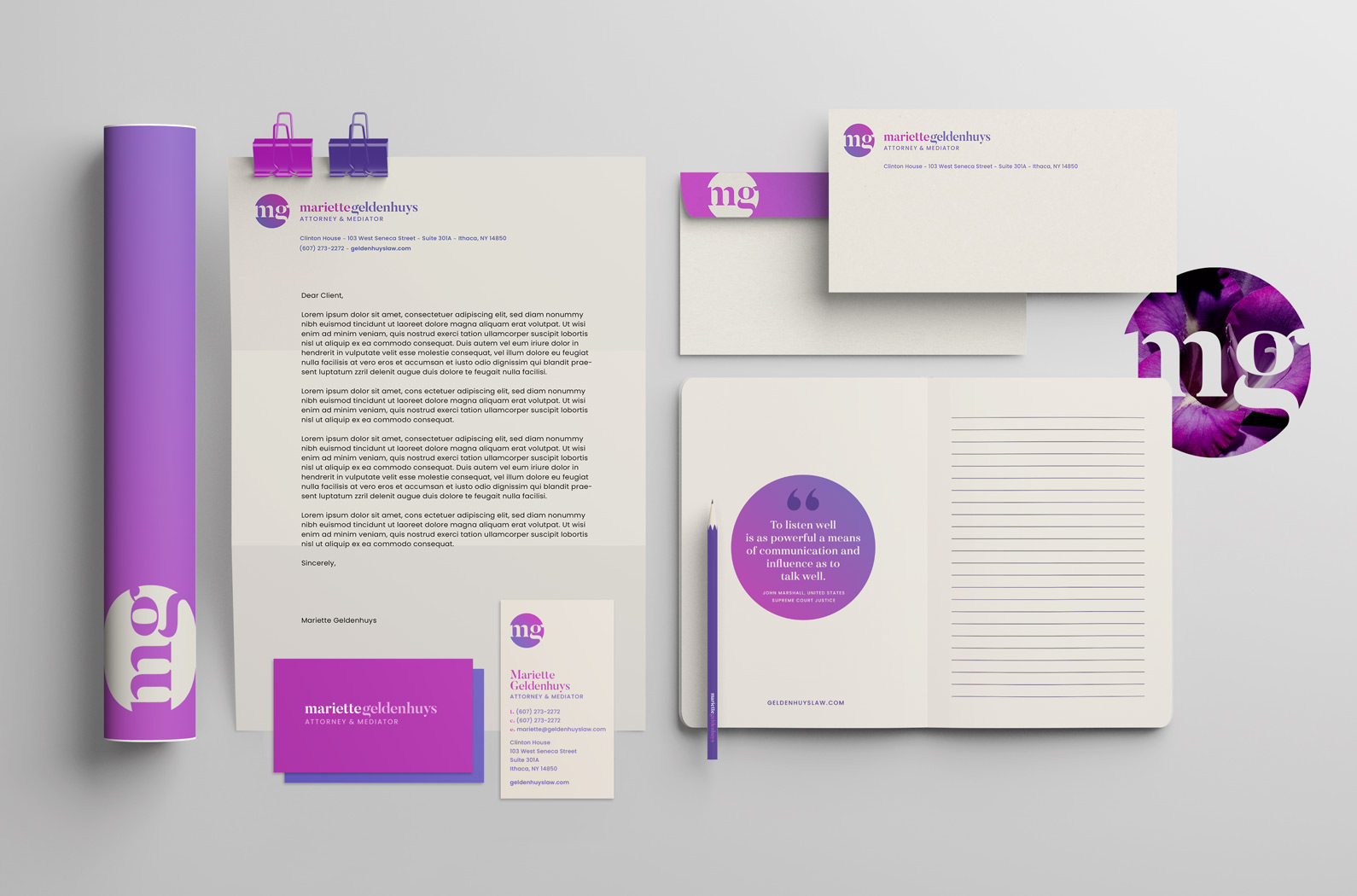 Mariette Geldenhuys Stationery Package