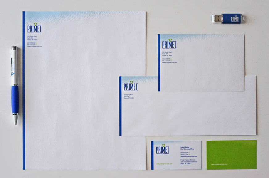 Primet Precision Materials Stationery Package